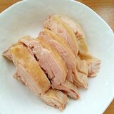 タレを楽しみたい！フライパンで鶏もも肉の蒸し鶏